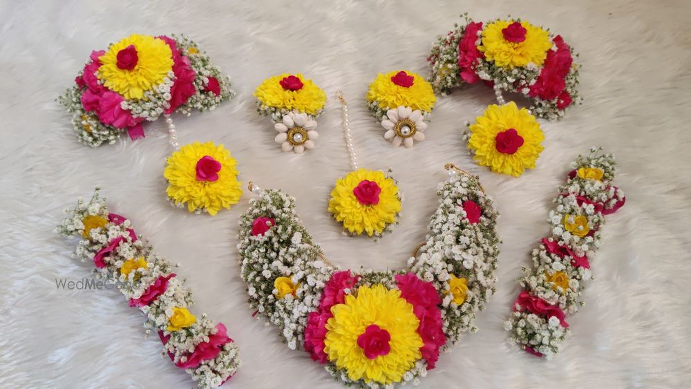 Photo From fresh flowers - By Gota Floral Jewellery by Sana