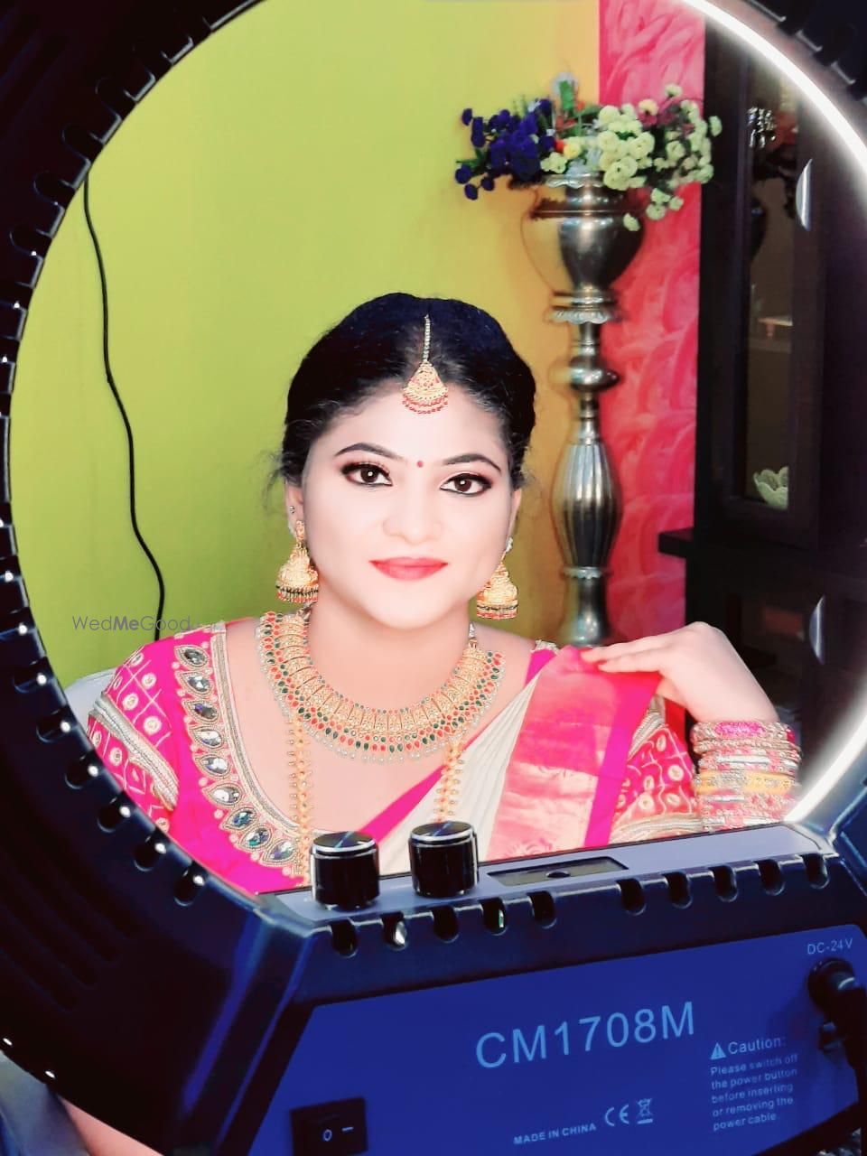 Photo From South Indian Bride Look - By Makeover by Ushasuni