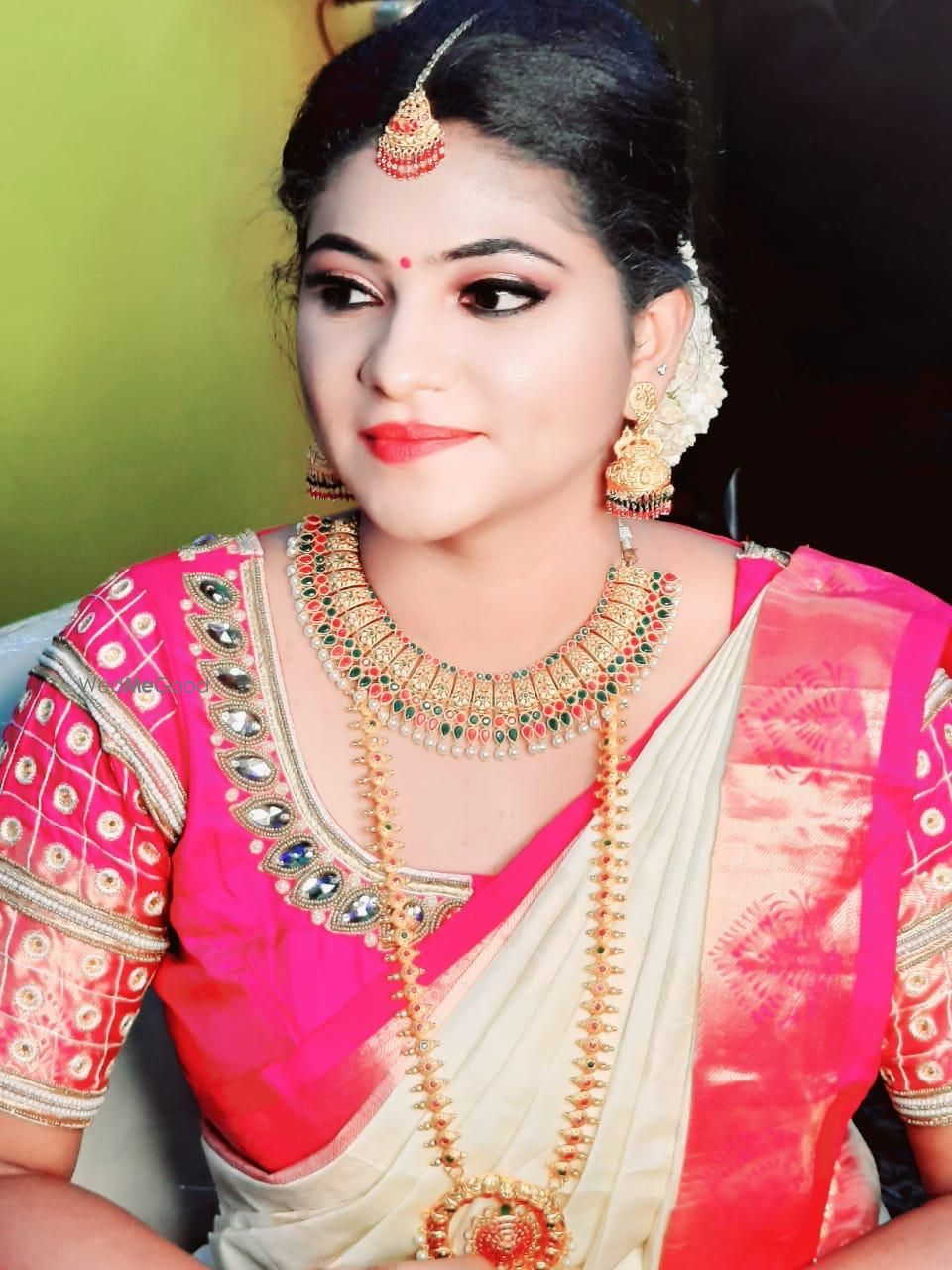 Photo From South Indian Bride Look - By Makeover by Ushasuni