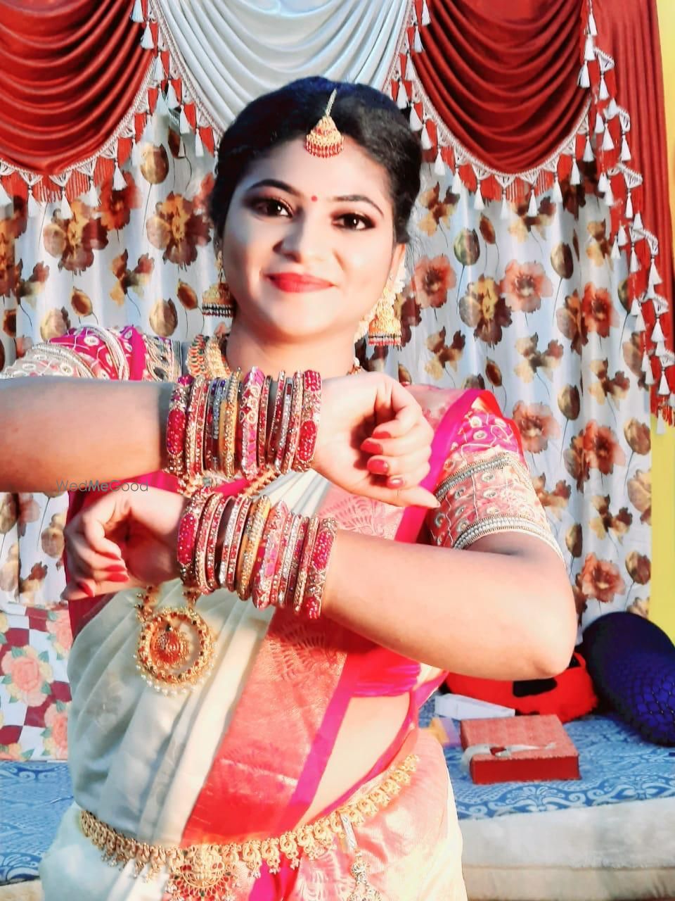 Photo From South Indian Bride Look - By Makeover by Ushasuni