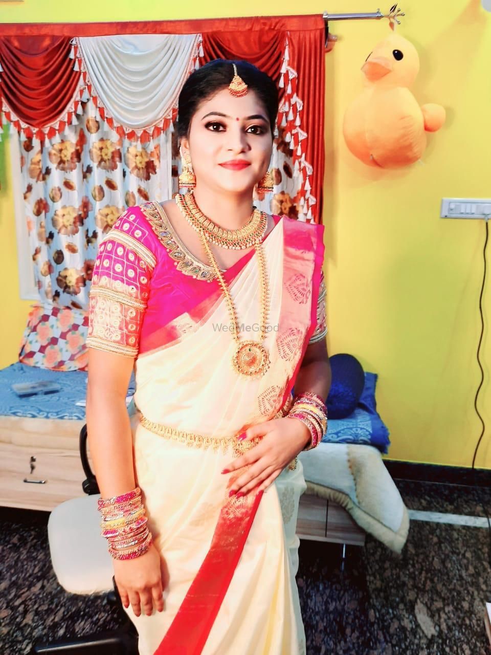 Photo From South Indian Bride Look - By Makeover by Ushasuni