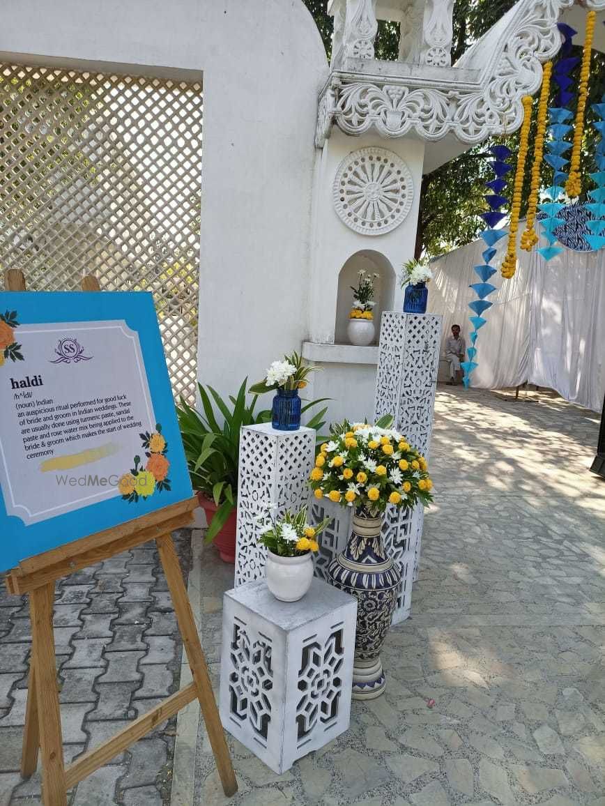 Photo From Haldi Set Up - By Yellow Circle Events