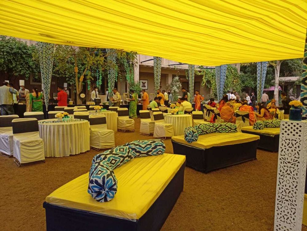 Photo From Haldi Set Up - By Yellow Circle Events