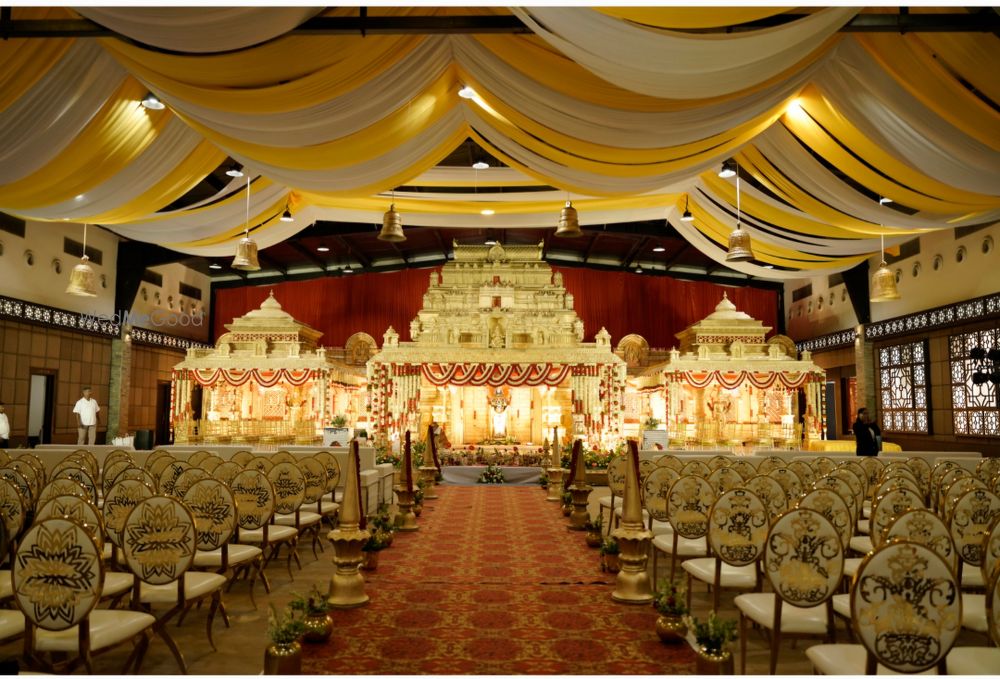 Photo From #Templesetting #Teluguwedding #Mandapam - By Gala Events