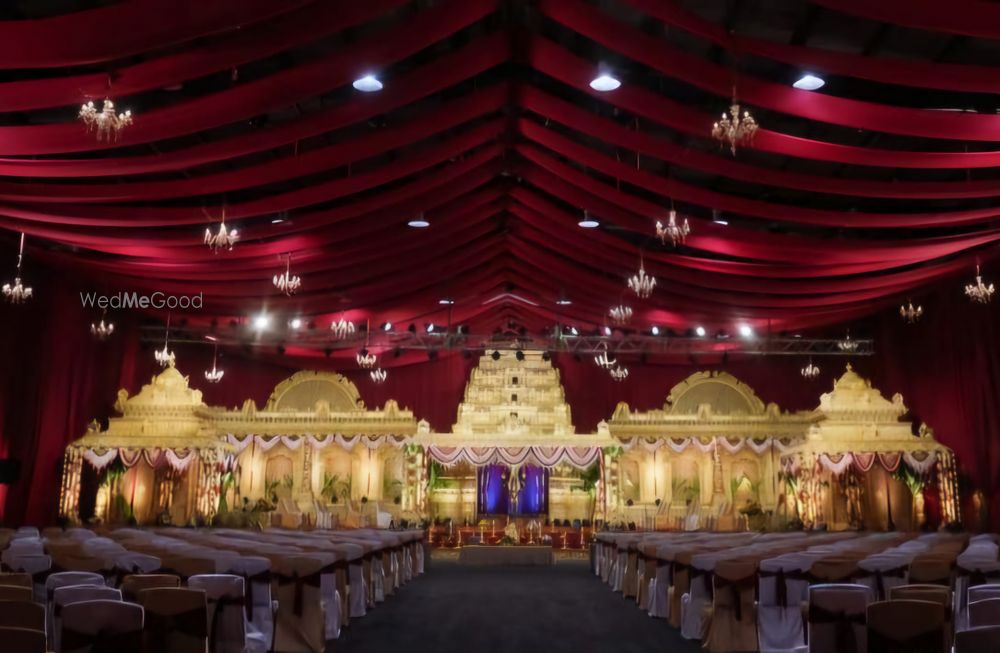 Photo From #Templesetting #Teluguwedding #Mandapam - By Gala Events