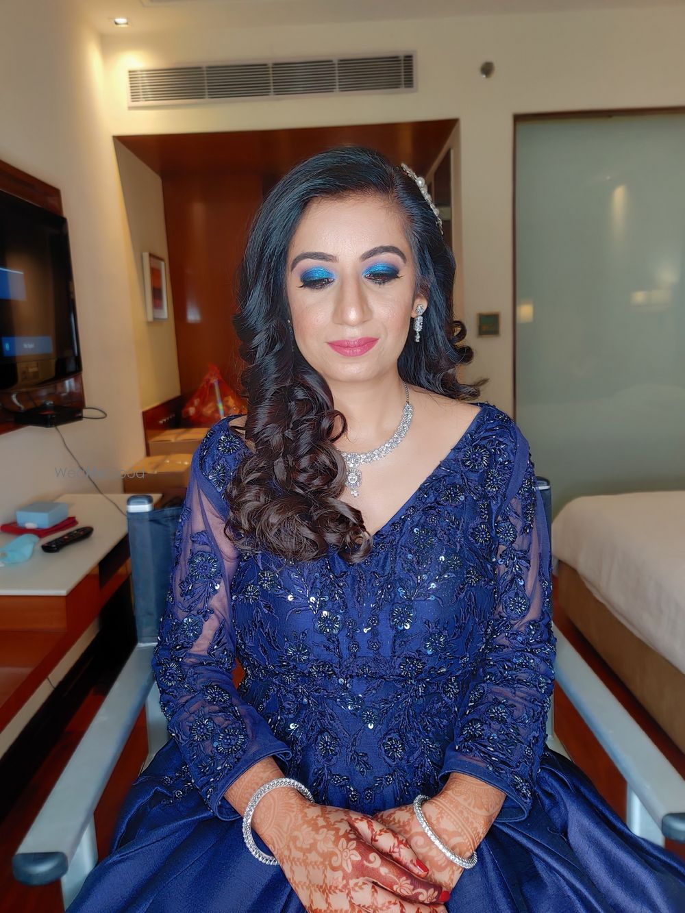 Photo From Aditi's Engagement - By Akansha Sodhi Makeovers