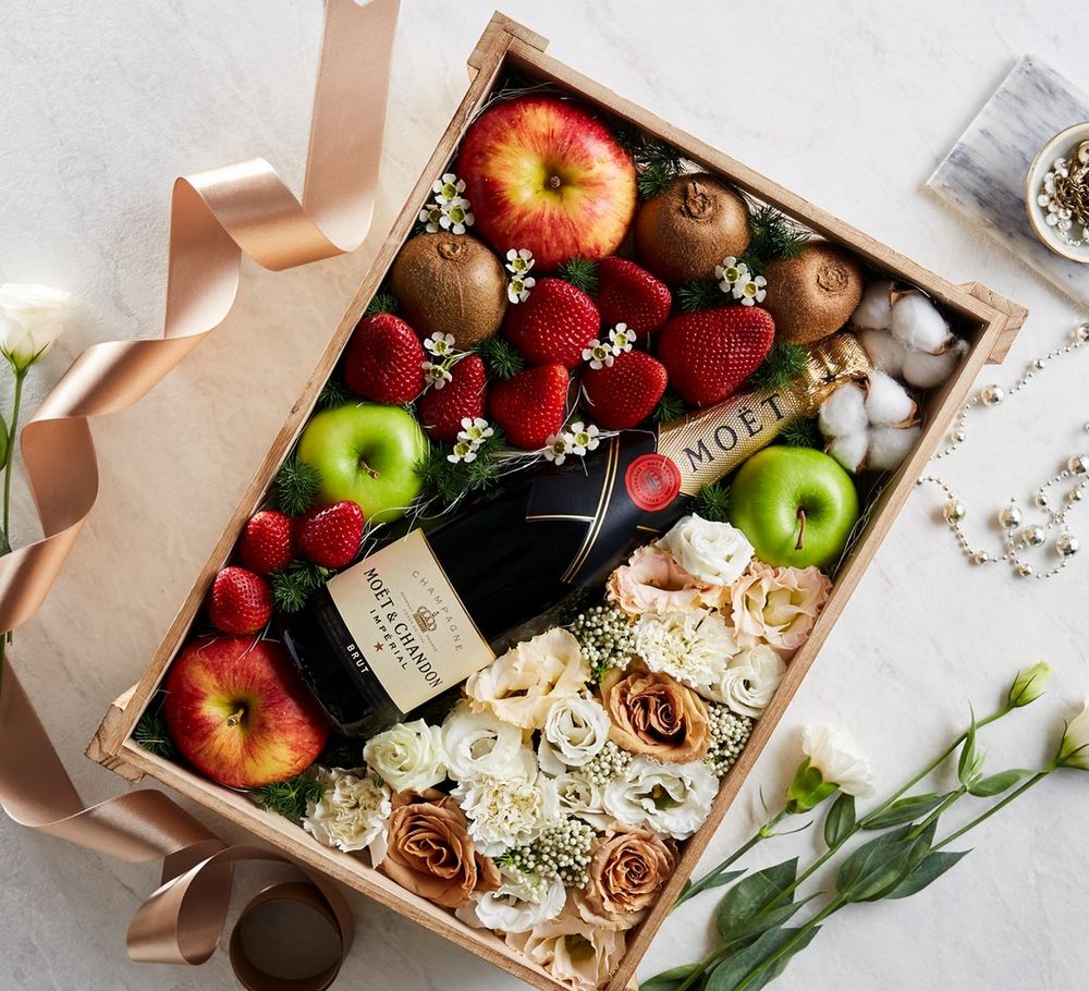 Photo From Fruit & Wine Baskets - By PRAYASA - Luxury Gifts