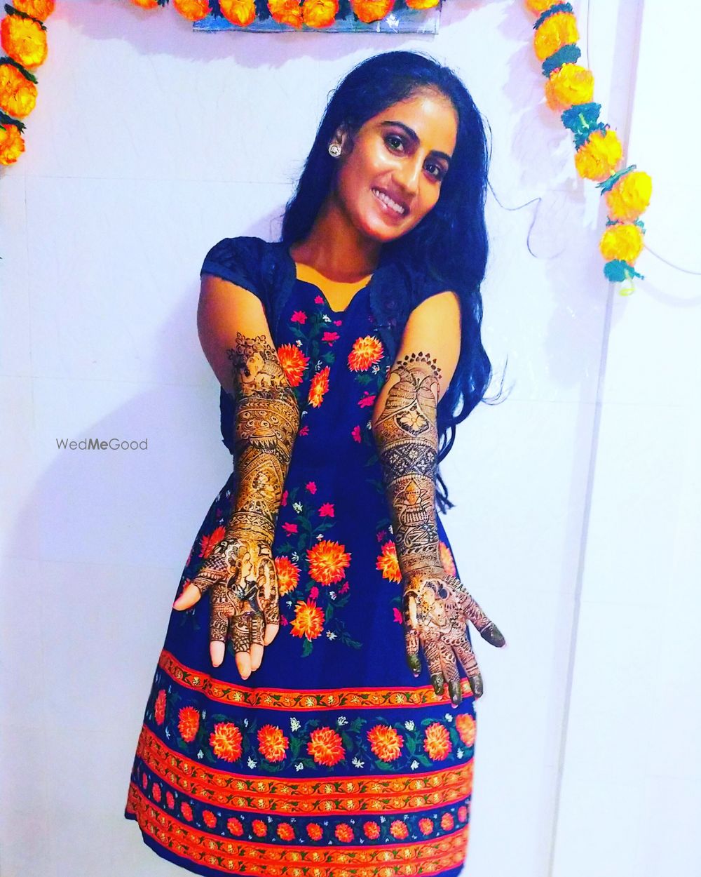 Photo From Bride Kajol's Mehndi - By Art of Mehndi by Sunita Kenia