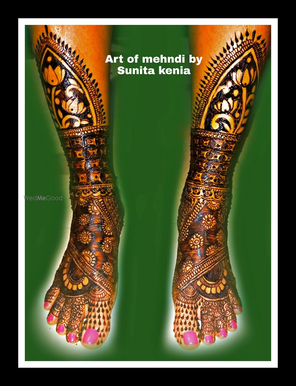 Photo From Bride Kajol's Mehndi - By Art of Mehndi by Sunita Kenia