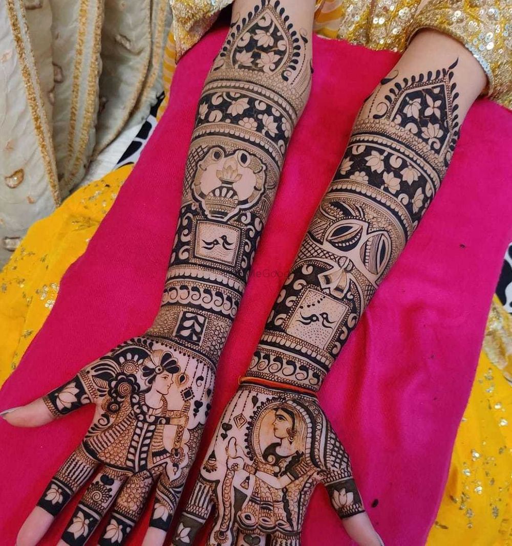 Photo From bridal mehndi - By Jaipuri Mehndi Art Greesh