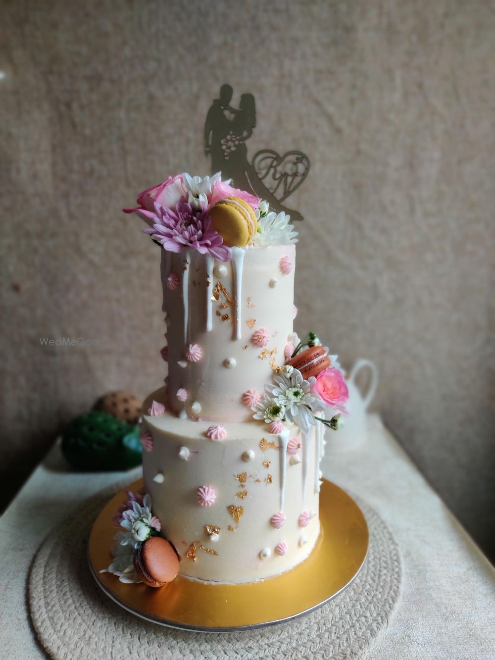 Photo From The Pink Booties Wedding cake - By Nicky's Cafe and Fine Pastries