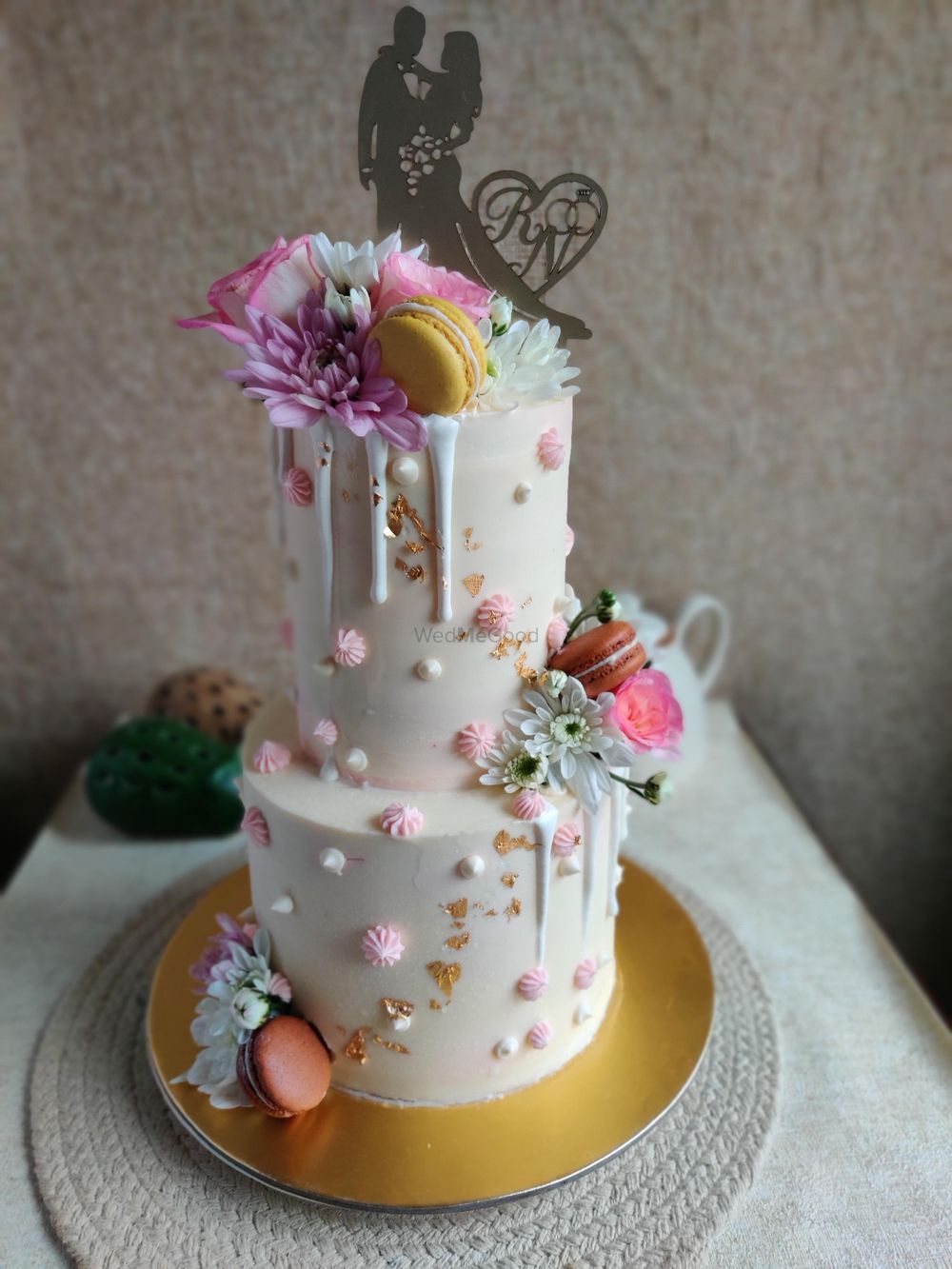 Photo From The Pink Booties Wedding cake - By Nicky's Cafe and Fine Pastries