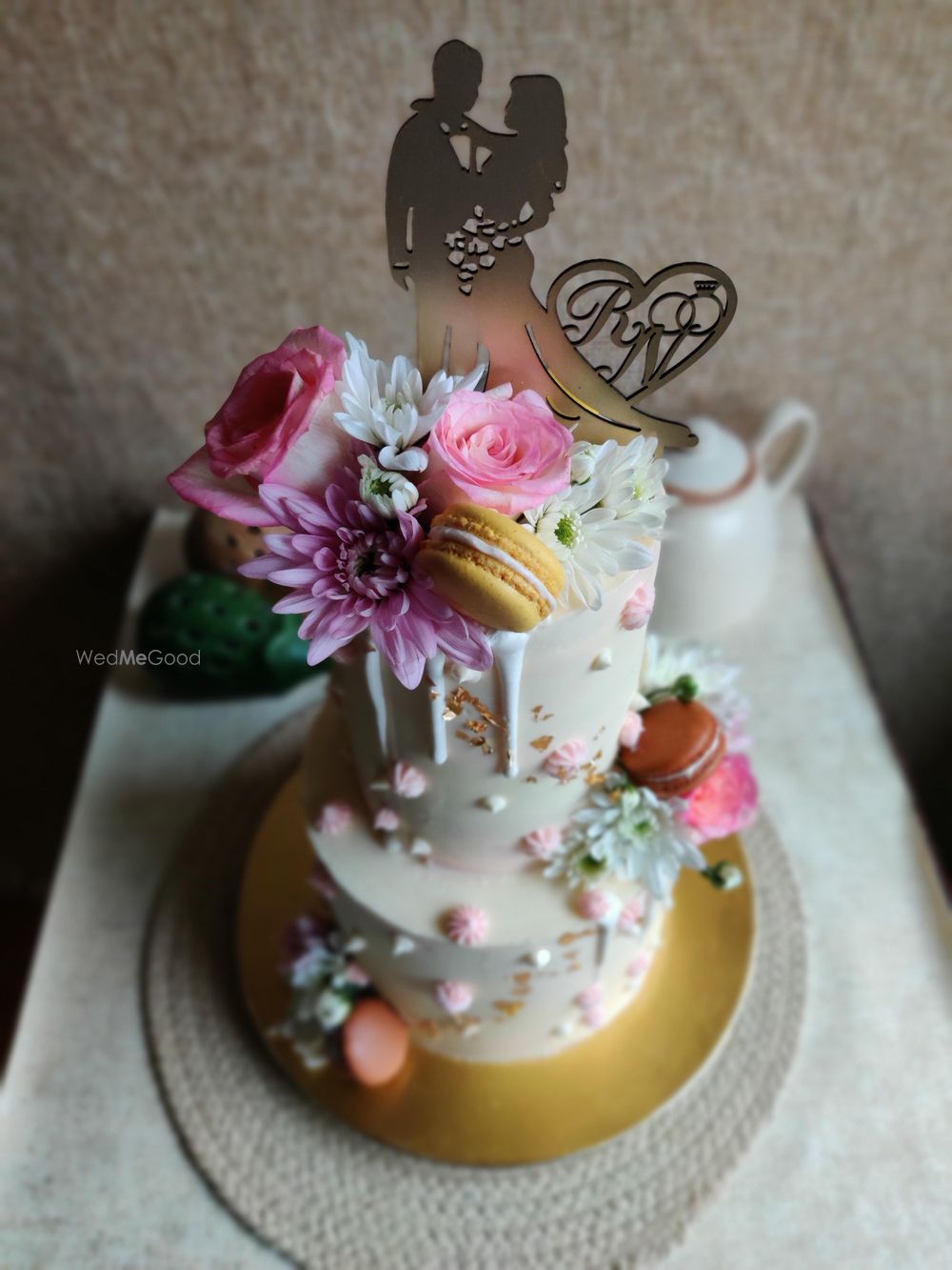 Photo From The Pink Booties Wedding cake - By Nicky's Cafe and Fine Pastries