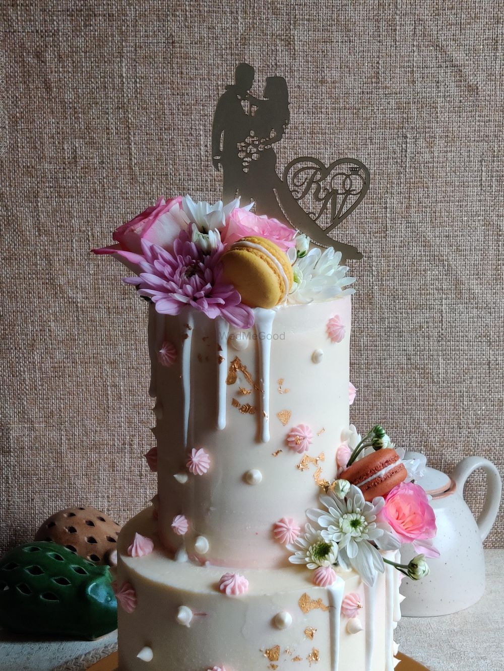 Photo From The Pink Booties Wedding cake - By Nicky's Cafe and Fine Pastries
