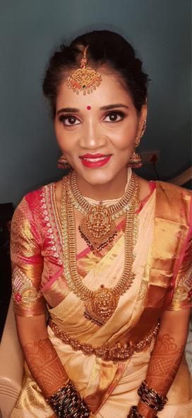 Photo From Ashwini's Marriage Events Pics - By Makeover by Ushasuni