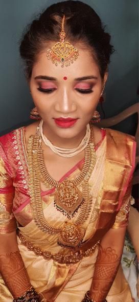 Photo From Ashwini's Marriage Events Pics - By Makeover by Ushasuni