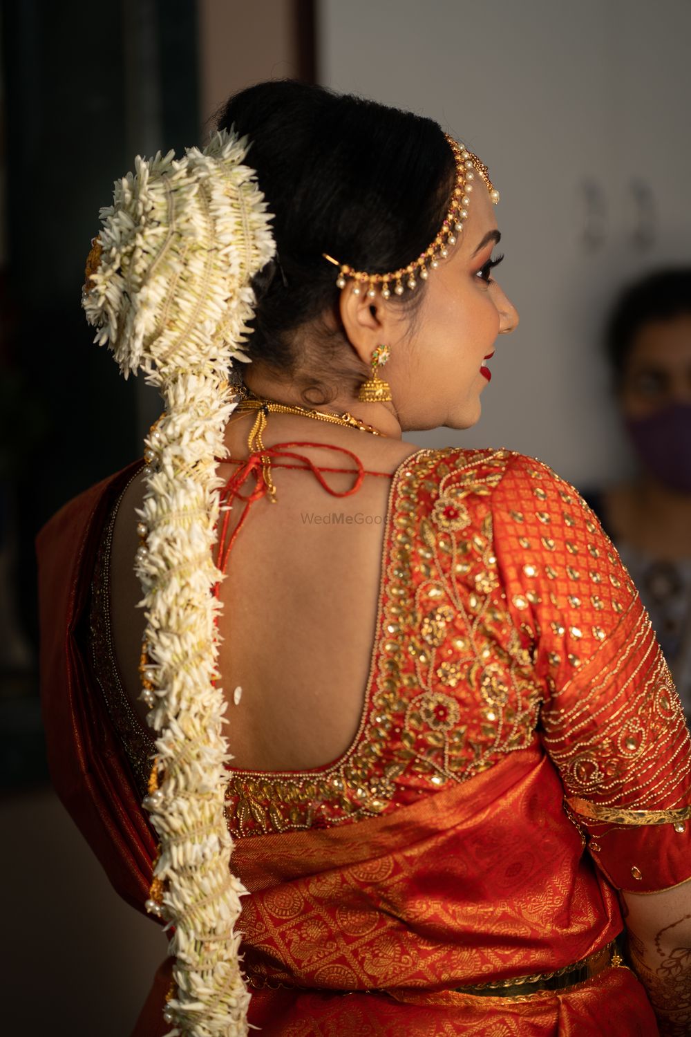 Photo From Mallika' Wedding look - By Sneha SK Makeovers