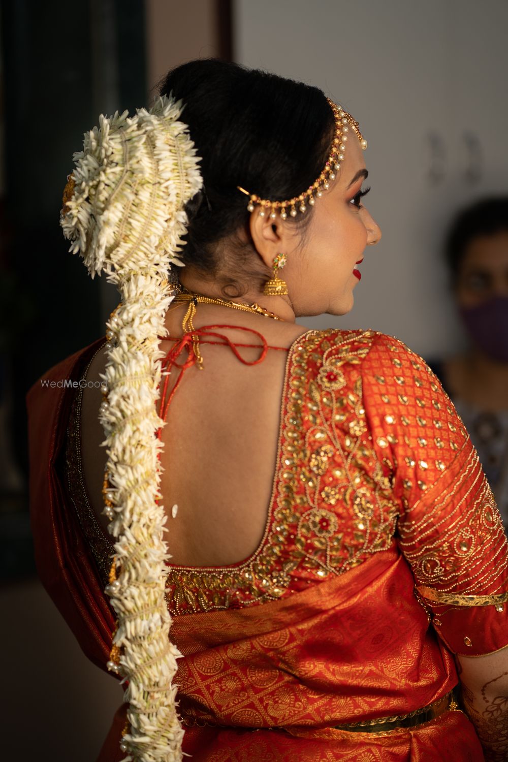 Photo From Mallika' Wedding look - By Sneha SK Makeovers