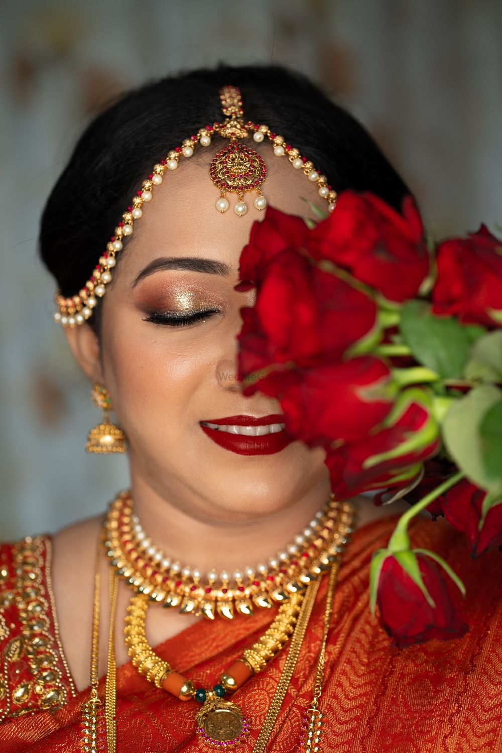 Photo From Mallika' Wedding look - By Sneha SK Makeovers