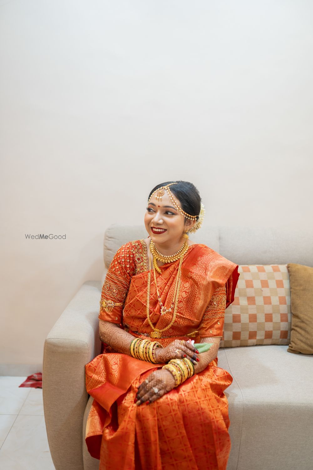 Photo From Mallika' Wedding look - By Sneha SK Makeovers