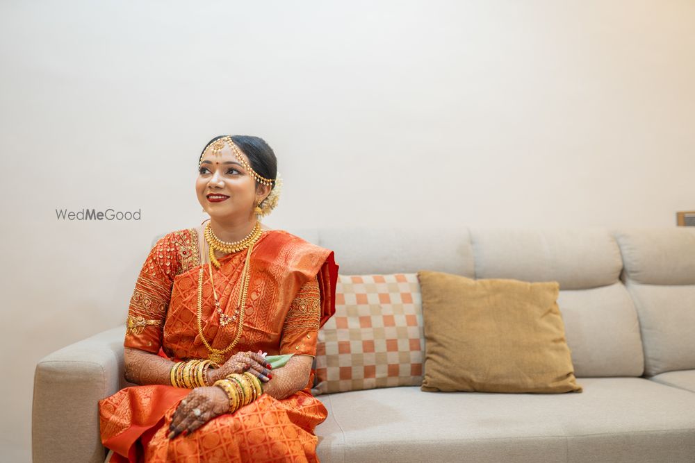 Photo From Mallika' Wedding look - By Sneha SK Makeovers