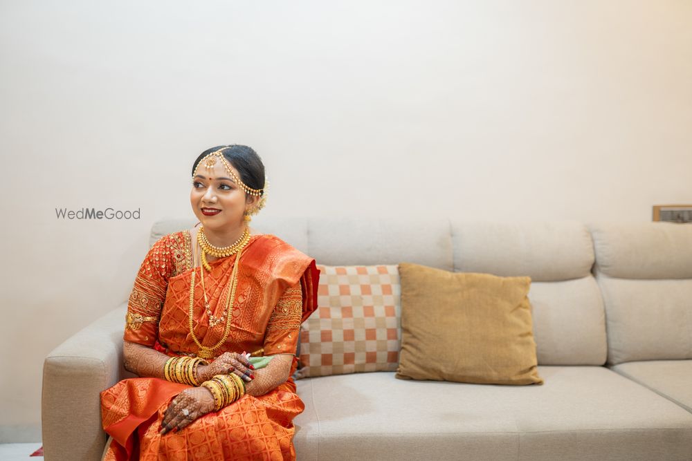 Photo From Mallika' Wedding look - By Sneha SK Makeovers