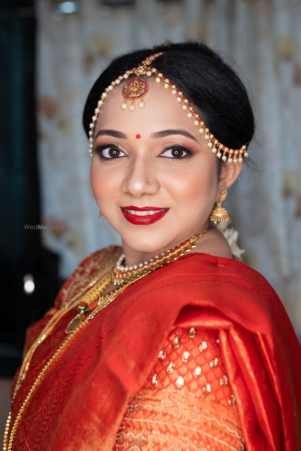 Photo From Mallika' Wedding look - By Sneha SK Makeovers