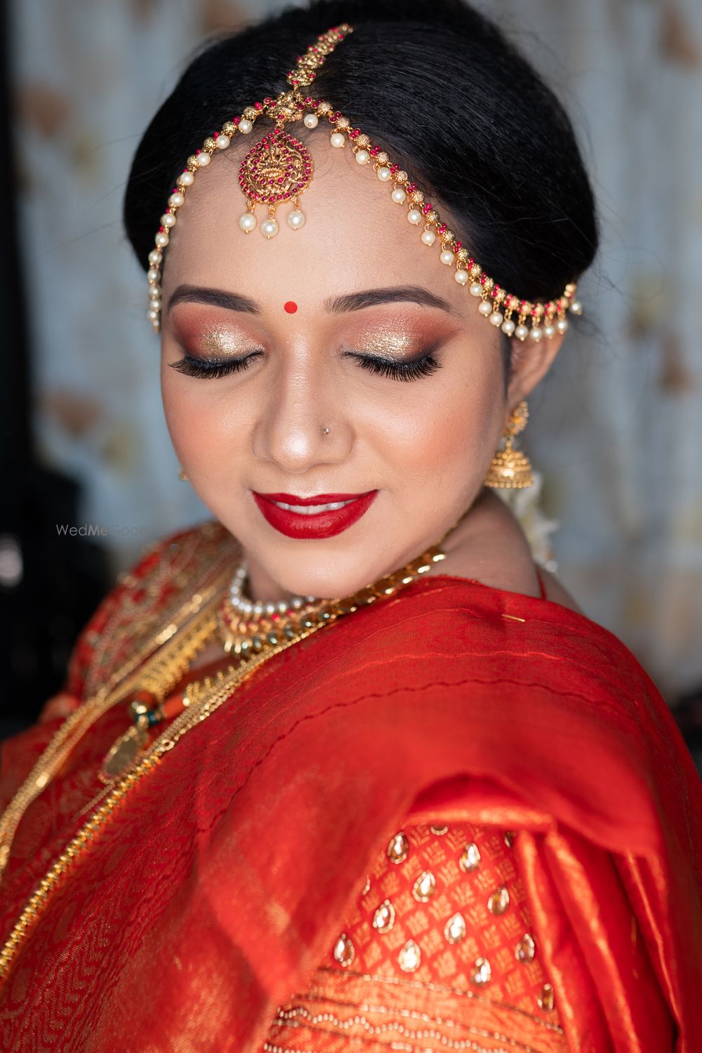 Photo From Mallika' Wedding look - By Sneha SK Makeovers