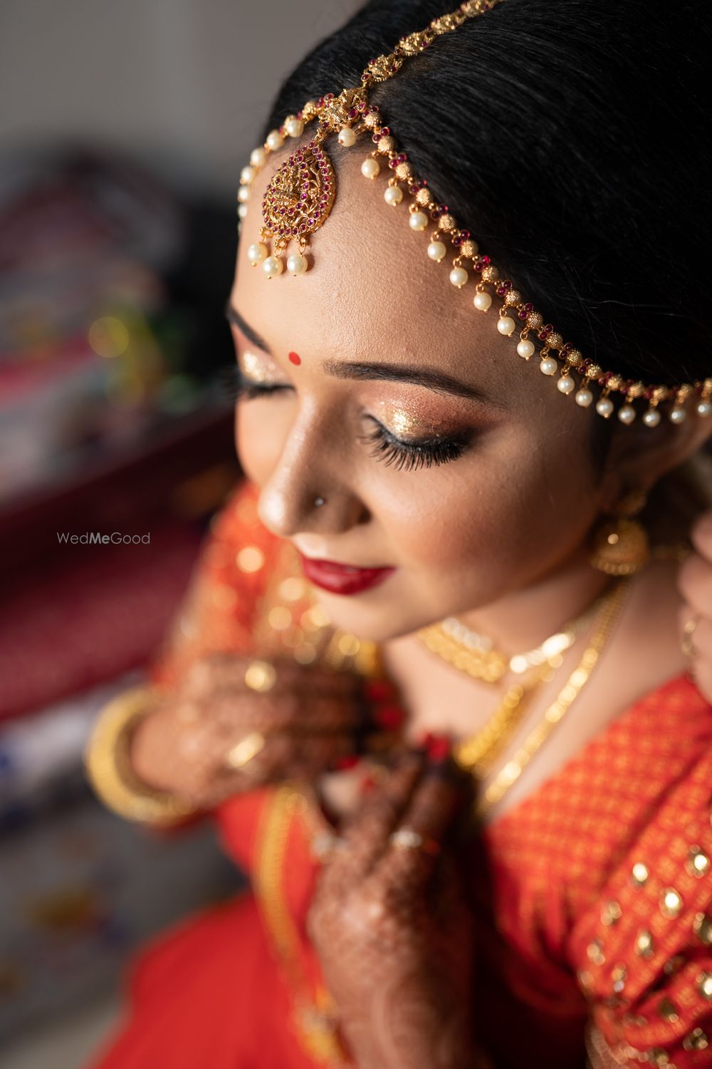 Photo From Mallika' Wedding look - By Sneha SK Makeovers