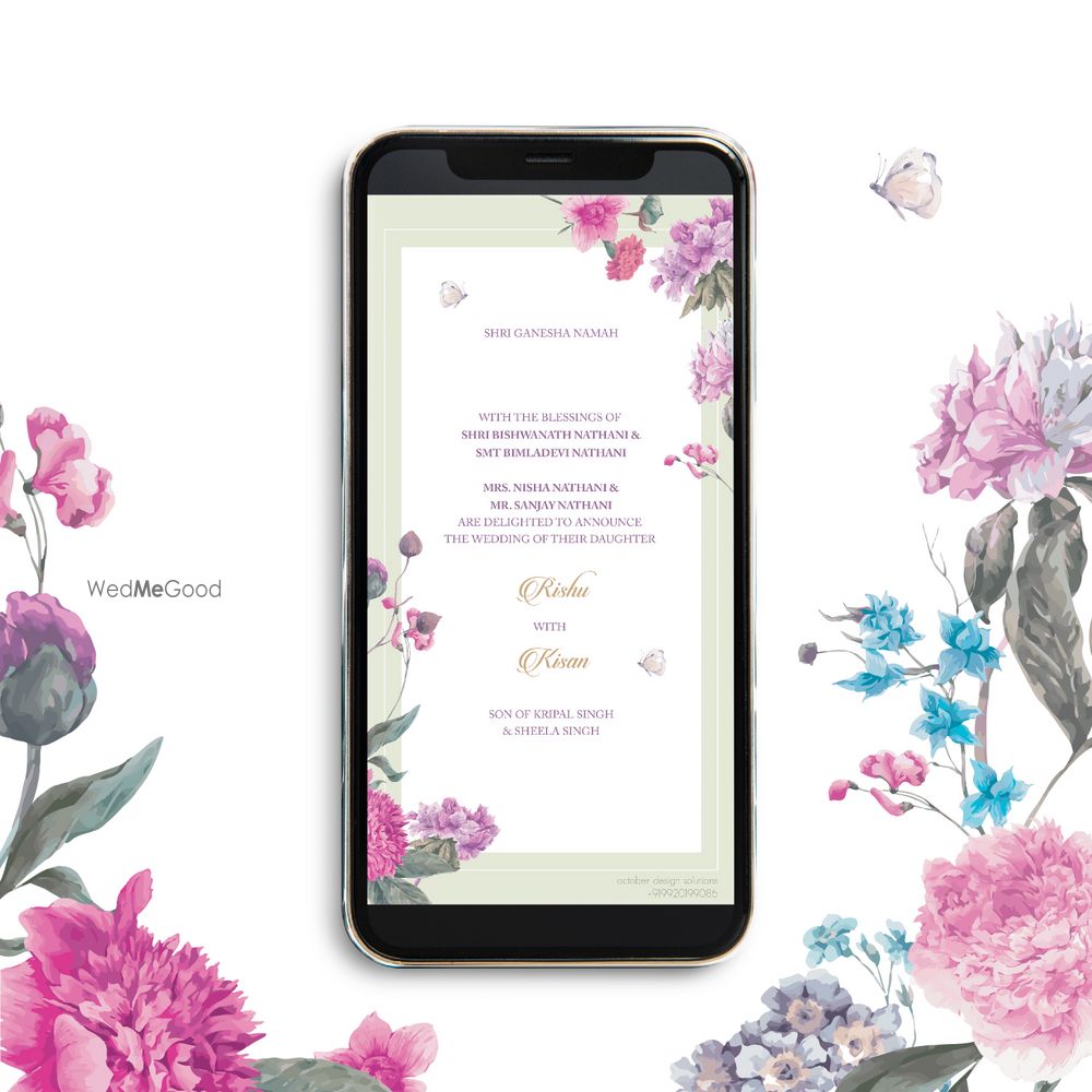 Photo From Digital Invitations - By October Design Solutions