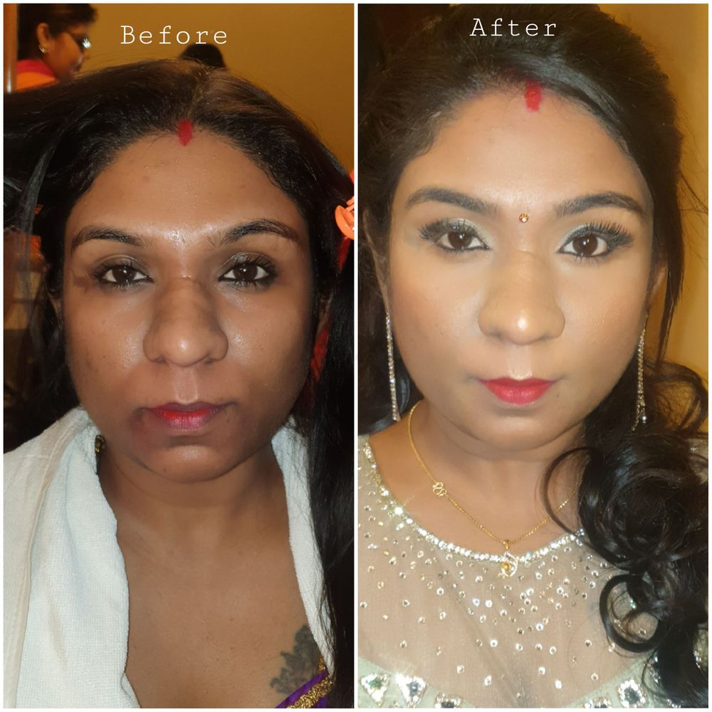 Photo From Nikitha got dolled up for sista reception - By Glamup by Anvita
