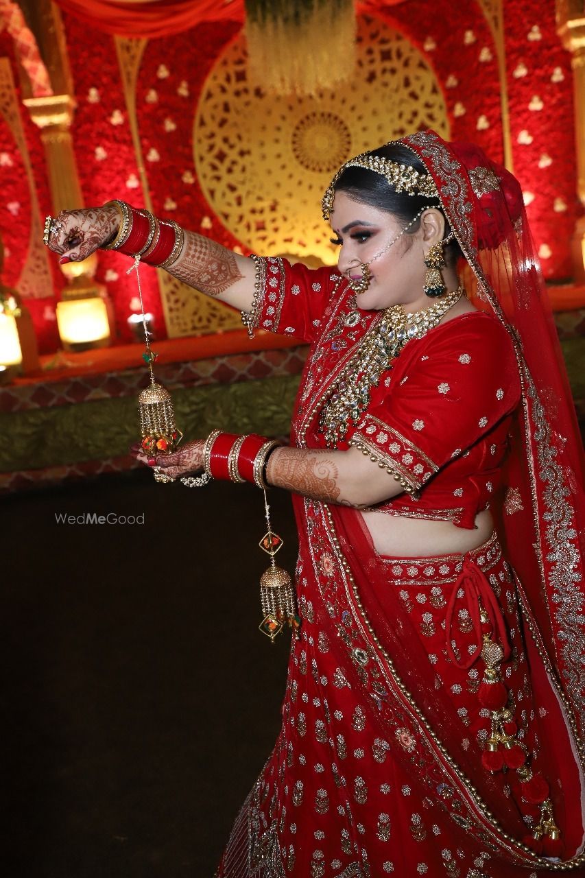 Photo From Astha's beautiful look for her wedding. - By Pretty Looks by Ankita