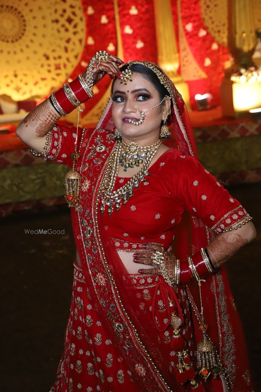 Photo From Astha's beautiful look for her wedding. - By Pretty Looks by Ankita