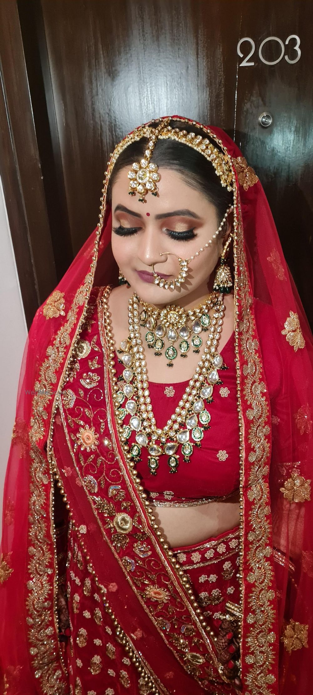 Photo From Astha's beautiful look for her wedding. - By Pretty Looks by Ankita