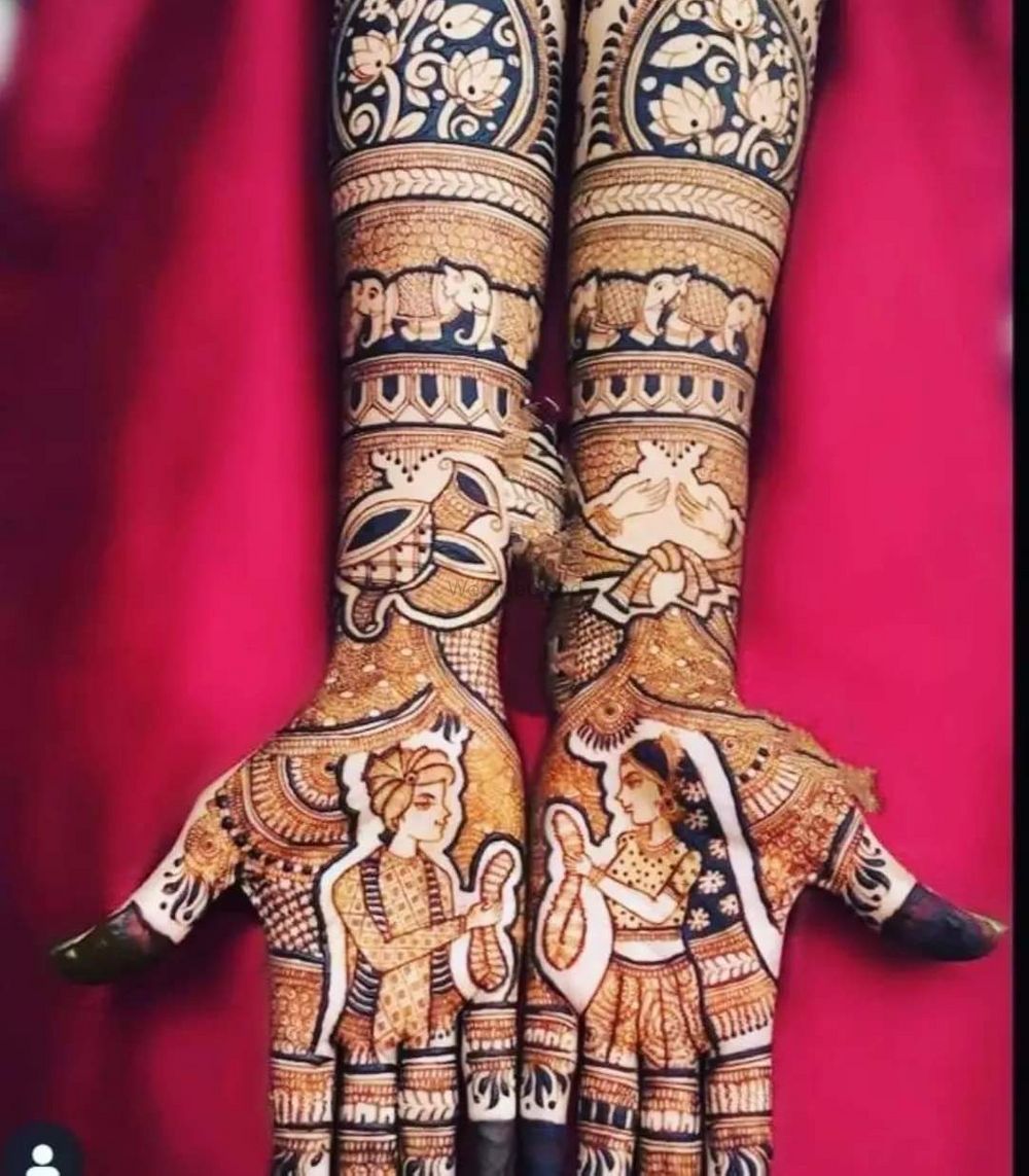 Photo From Bridal Mehndi - By Govind Mehendi Arts