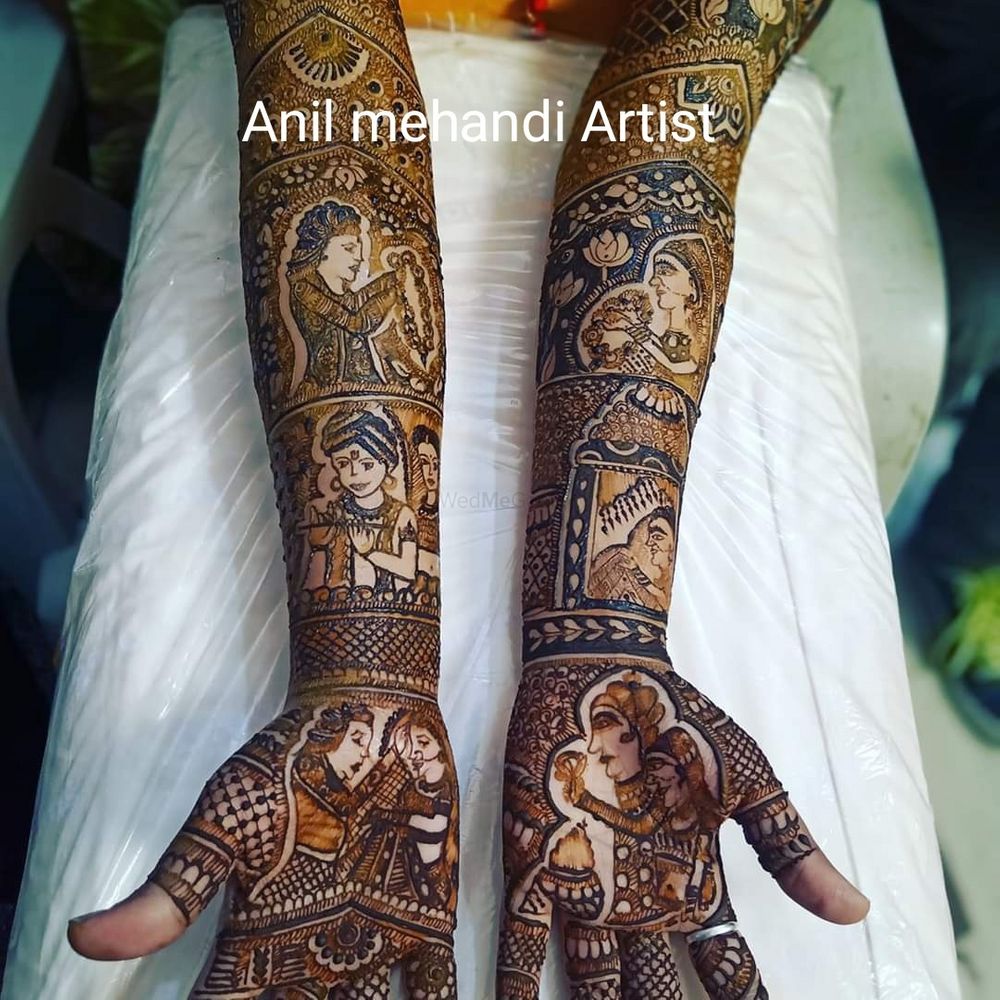 Photo From bridal art - By Anil Mehandi Artist