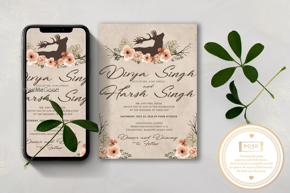 Photo From Save The Dates - By Posh Invites
