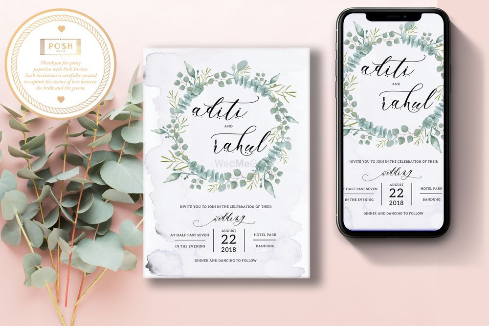 Photo From Save The Dates - By Posh Invites