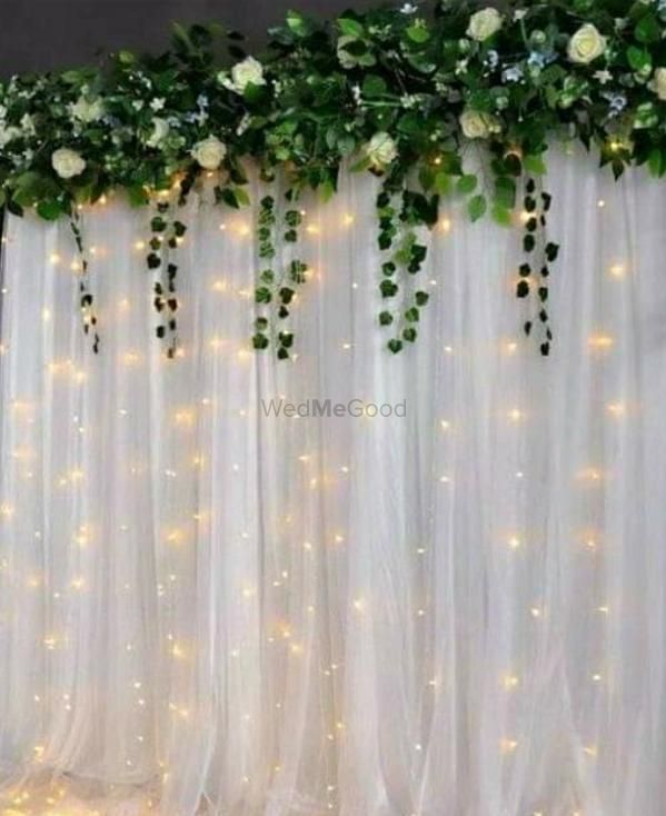 Photo From backdrop lights - By Sarayu's Events & Wedding Decorators