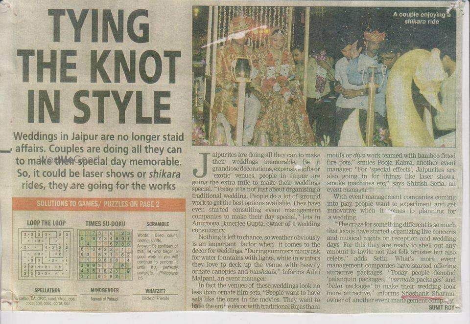Photo From Press coverage - By The Royal Host