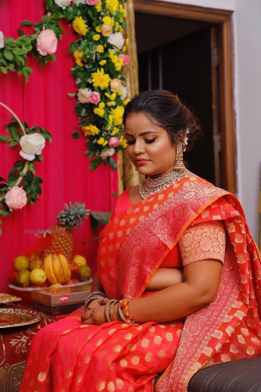 Photo From ashirwad ceremony and engagement makeup - By Makeover by Vaishali