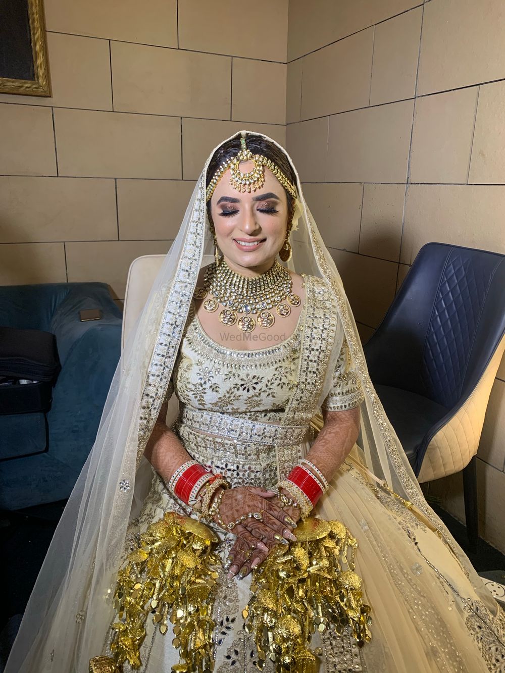 Photo From Mansi our Golden Bride - By Arushi Makeovers