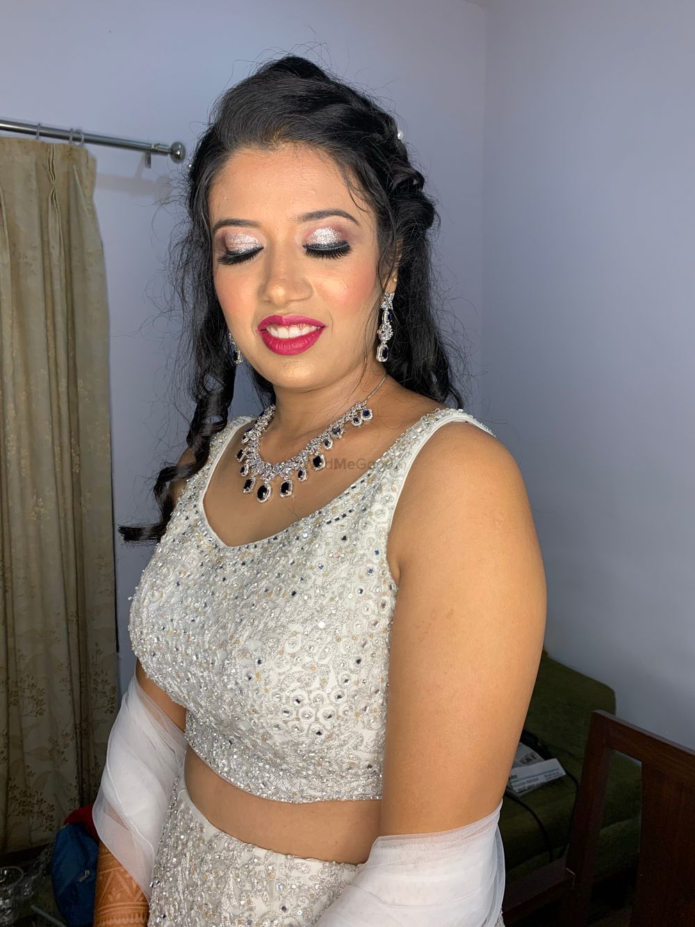 Photo From Bride Tanvi for her sangeet - By Aayushi Makeovers