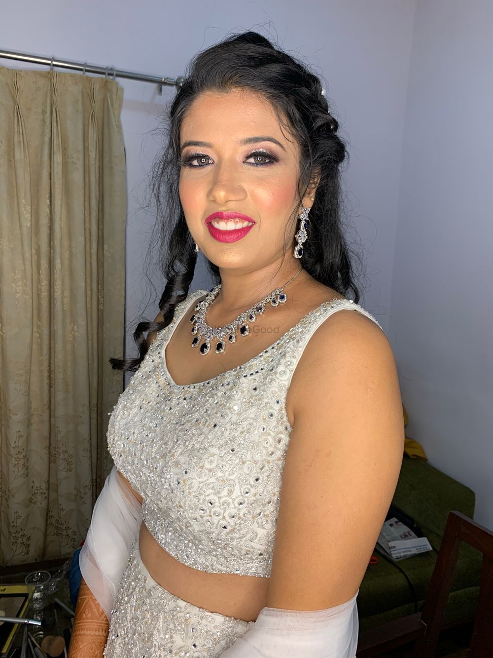 Photo From Bride Tanvi for her sangeet - By Aayushi Makeovers