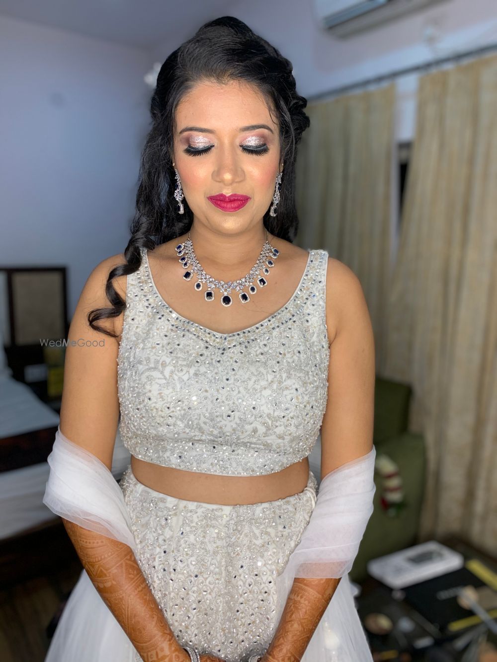 Photo From Bride Tanvi for her sangeet - By Aayushi Makeovers