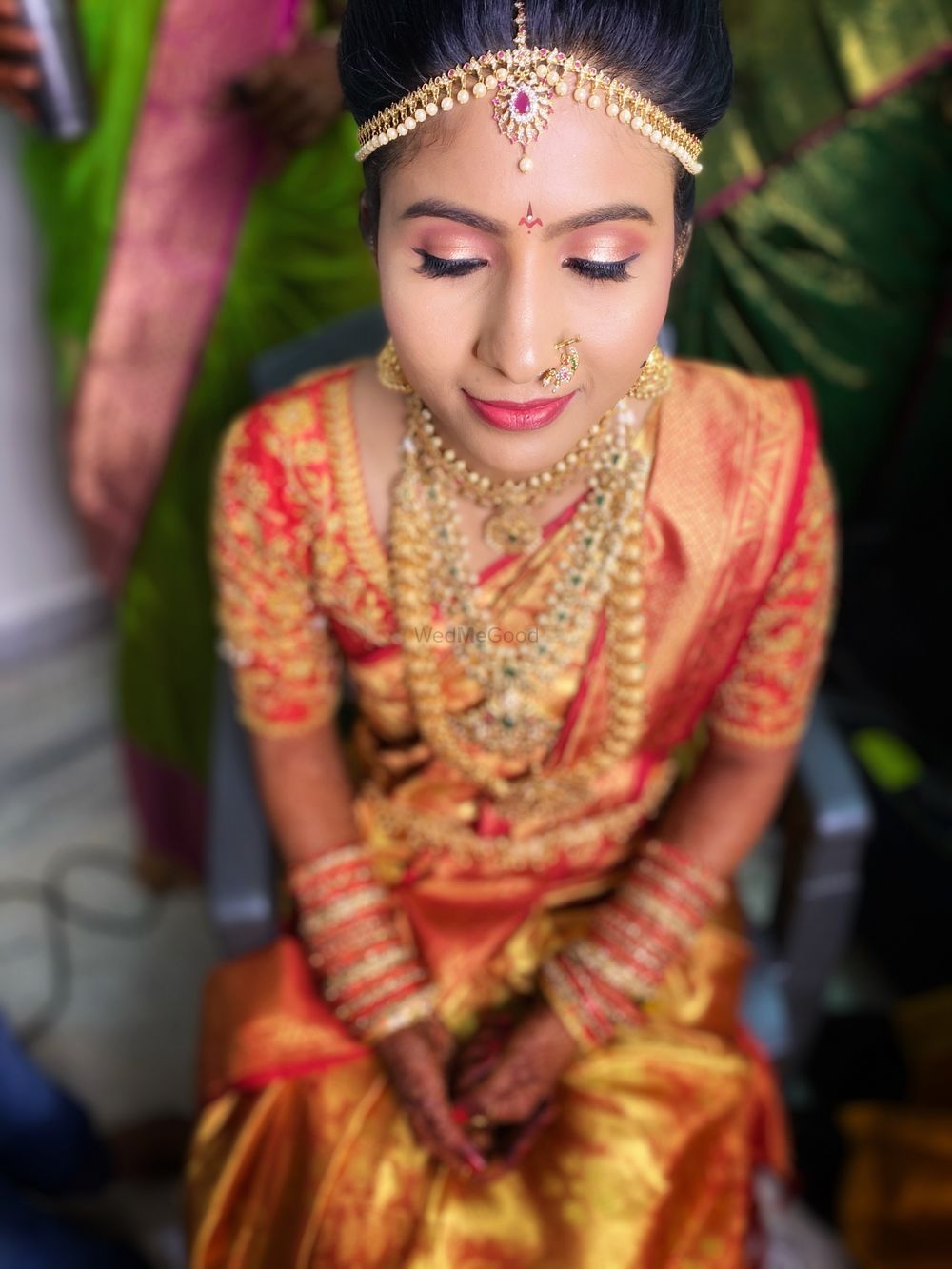 Photo From Muhurtham Look/South Indian Brides - By Makeup Artist Santoshi
