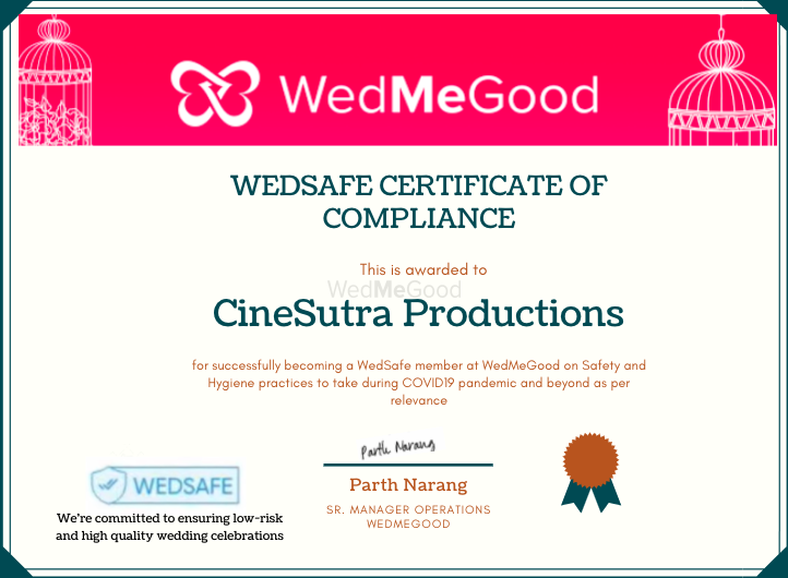 Photo From WedSafe - By CineSutra Productions