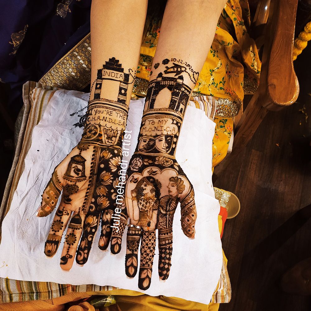 Photo From Astha Bridal Mehandi - By Jully Mehandi Designer