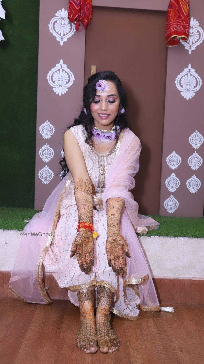 Photo From Nupur Mehndi Bride  - By Makeover by Juhi