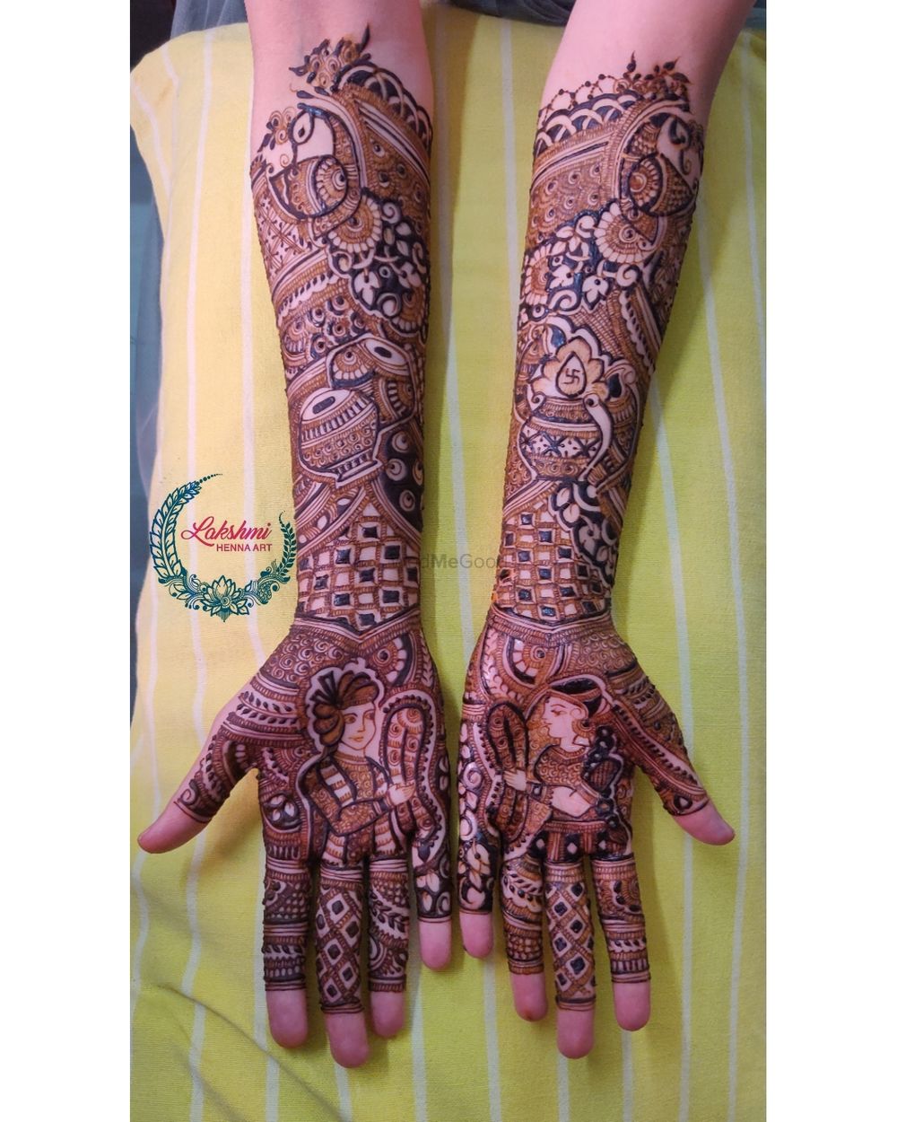 Photo From Bridal Theme mehendi - By Lakshmi Henna Art